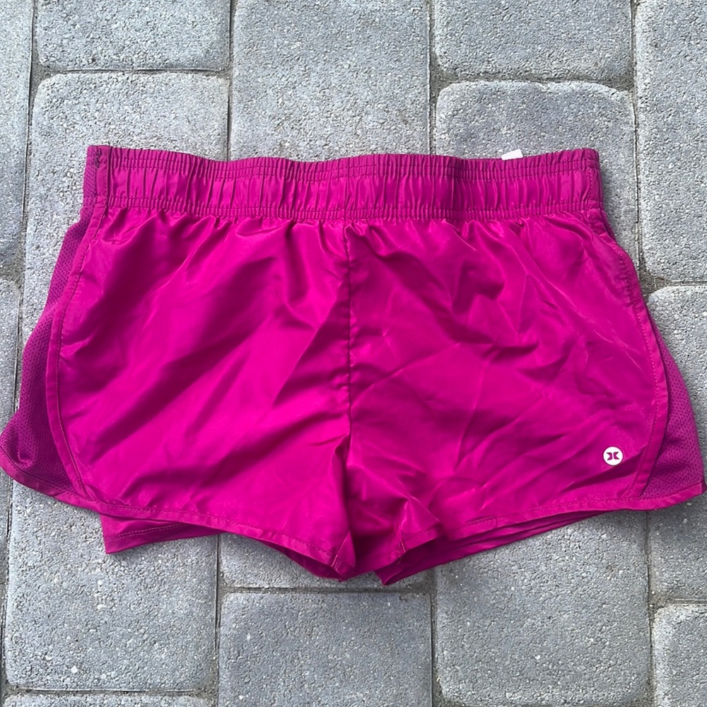 pink athletic shorts size medium shipping is for 5 dollars